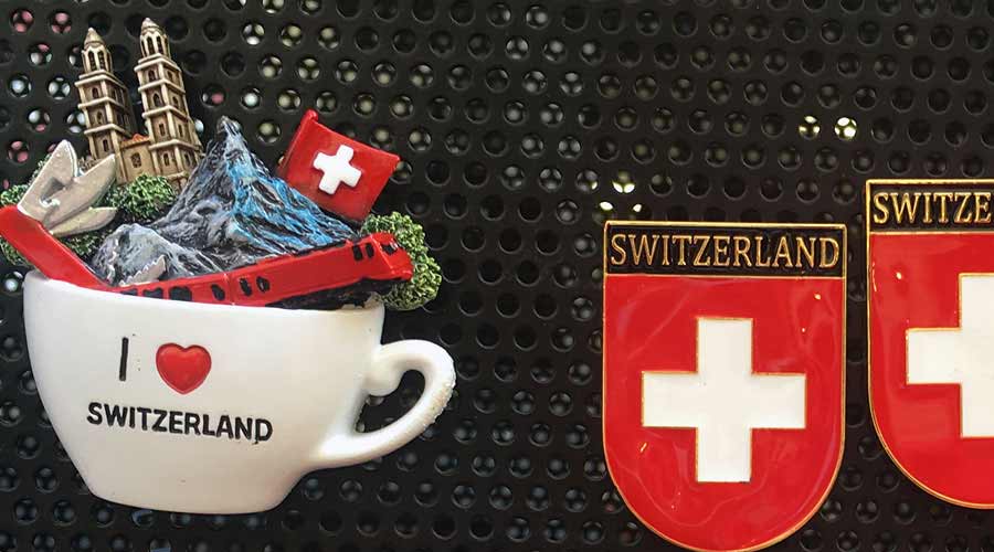 Mitbringsel auf der Schweiz